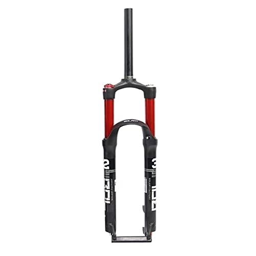 Tenedores de bicicleta de montaña : TYXTYX Horquilla de suspensión neumática de Ciclismo de 26 Pulgadas 27, 5 Pulgadas 29 Pulgadas, Horquilla Delantera de Bicicleta de montaña de aleación de Aluminio de 100mm de Viaje
