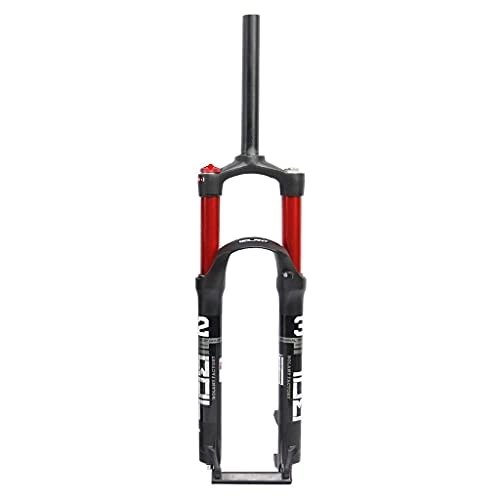 Tenedores de bicicleta de montaña : TYXTYX Horquillas de suspensión Delantera de Bicicleta 26"27, 5 Pulgadas 29 Er Bicicleta de montaña 1-1 / 8, Horquilla de Aire MTB con Recorrido de 120 mm