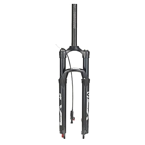 Tenedores de bicicleta de montaña : TYXTYX Horquillas de suspensión MTB de 26 Pulgadas 27, 5", aleación de Aluminio 29 ER Horquilla amortiguadora de Bicicleta Horquilla de Hombro de 1-1 / 8" Horquilla de 120 mm