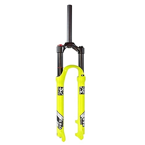 Tenedores de bicicleta de montaña : TYXTYX Horquillas de suspensión para Bicicleta, 26 27, 5 29 Horquilla de suspensión neumática, aleación de magnesio Horquilla Delantera de montaña Presión de Aire Horquilla de amortiguación Horquill