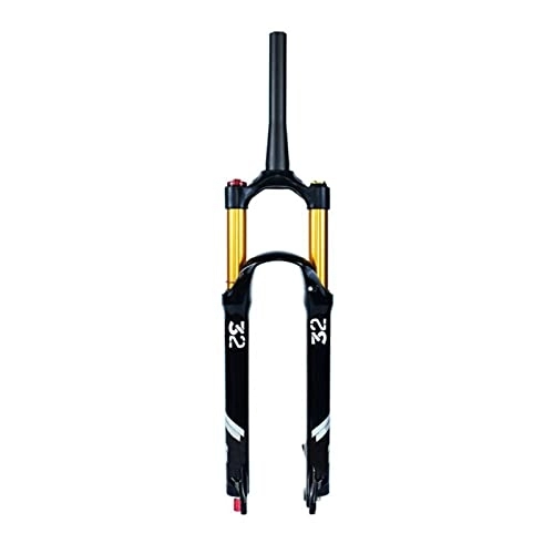 Tenedores de bicicleta de montaña : UPPVTE Horquilla Air Mountain Bike, 26 / 27, 5 / 29 Pulgada shorquilla Delantera cónica, Recorrido de 120 mm, Eje QR Accesorios de Bicicleta de 9 mm (Color : Cone Tube HL, Size : 29inch)