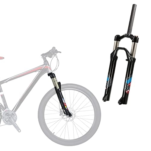 Tenedores de bicicleta de montaña : VGAGV Ultraligero 26 / 27.5 / 29 "bicicleta de montaña aceite de la bicicleta de la bifurcación delantera MTB bifurcación delantera accesorios de bicicleta piezas bicicleta bifurcación, negro, 27.5