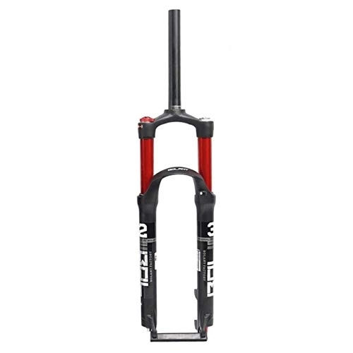 Tenedores de bicicleta de montaña : WYJW Horquilla de suspensión de Ciclismo MTB 26 27, 5 29in 32 Amortiguador de Aire Freno de Disco Horquilla de Bicicleta Horquilla Delantera de Bicicleta 1-1 / 8"HL Travel 105mm QR 1650