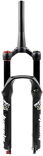 Tenedores de bicicleta de montaña : WYJW Horquilla de suspensión MTB Tapered 26 27, 5 29 Pulgadas Amortiguador Delantero de Bicicleta Recorrido: 120 mm para Bicicleta XC / Am / Offroad 2, 4"- Neumático