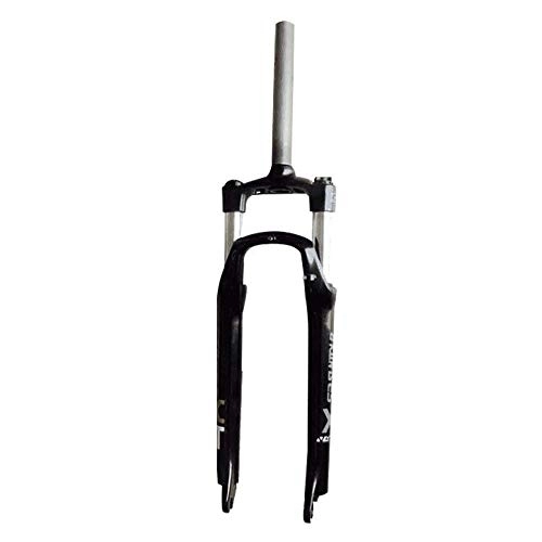 Tenedores de bicicleta de montaña : WYJW Horquilla Delantera de Bicicleta de montaña Horquilla de suspensión Horquilla de suspensión de Bicicleta Horquilla neumática Bloqueo de 26 Pulgadas Aleación de Aluminio Ajustable A