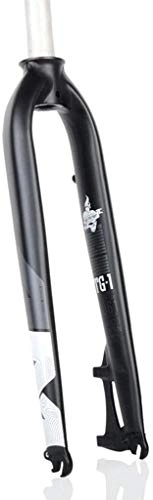 Tenedores de bicicleta de montaña : YSHUAI 28, 6 mm Horquilla de Bicicleta MTB 27, 5 / 26 Pulgadas Ultra Ligera Aleación de Aluminio Horquilla Dura de 100 mm A 128, color a, tamaño 27.5inch
