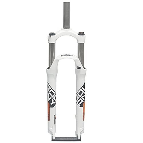 Tenedores de bicicleta de montaña : ZCXBHD Horquillas de Suspensión para Bicicleta MTB 24 Pulgadas Montaña Horquilla 1-1 / 8" Viaje 80 mm QR 9mm Freno de Disco Horquilla Mecánica de Aleación de Aluminio