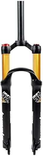 Tenedores de bicicleta de montaña : ZECHAO 26 / 27.5 / 29 Pulgadas XC / MTB Horquilla de suspensión de Aire de Bicicleta, Bloqueo Manual y Horquillas Frontales remotas de montaña de Lockou viajan 100 mm QR 1720G Horquilla Suspensión (Color :