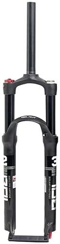 Tenedores de bicicleta de montaña : ZECHAO Hornillas de suspensión de Bicicleta de montaña de 26 Pulgadas, MTB Bicicleta con Bloqueo de aleación de Aluminio Lanzamiento de Hombro de 100 mm de Choque de Choque de 100 mm Horquilla Suspen