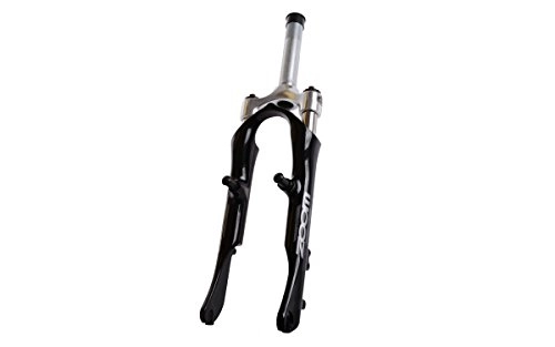 Tenedores de bicicleta de montaña : Zoom Bicicleta Horquilla Horquilla suspensión 20 Pulgadas, 1 1 / 8, 145 mm
