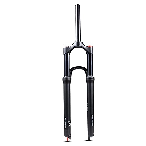 Tenedores de bicicleta de montaña : ZYHDDYJ Horquilla Bicicleta Horquilla Suspension Bicicleta De Montaña Aire 26 / 27, 5 / 29 Pulgadas Recorrido De 100 Mm Freno De Disco QR 9 Mm (Color : Black, Size : 27.5 Inch)