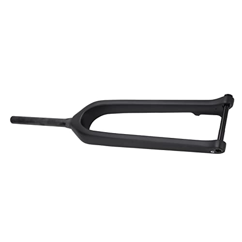 Mountain Bike Fork : 01 02 015 Bicycle Rigid Fork, Carbon Fiber Front Fork 1‑1 / 8 Inch High Strength Anti Rust Light Weight Anti Corrosion High Hardness for Mountain Bike