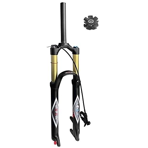 Mountain Bike Fork : 26 / 27.5 / 29 inch Bicycle MTB Suspension Front Fork 140mm Travel, Rebound Adjust 1-1 / 8 Straight / Tapered Tube Manual / Remote Lockout Mountain Bike Air Fork