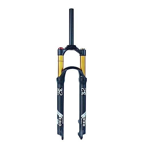 Mountain Bike Fork : 26 / 27.5 / 29 Inch Magnesium Alloy Mountain Bike Fork Rebound Adjustment, Air Supension Front Fork 120mm Travel, 9mm Axle, Disc Brake, Manual Lockout, 26inch