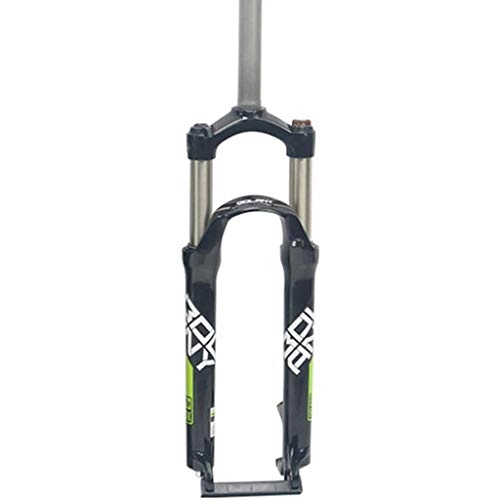 Mountain Bike Fork : 26 / 27.5 / 29 inches Mountain Bike Suspension Fork, MJH-B03 Ultralight Aluminum Alloy MTB Suspension Forks with Rebound Adjustment Suspension Bicycle Front Fork - Straight Tube 28.6mm Travel 100mm