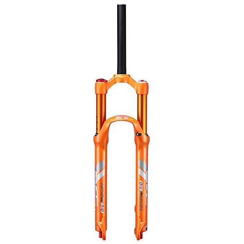 Mountain Bike Fork : 26 / 27.5 Inch Mountain Front Fork Double Air Chamber Fork Bicycle Shock Absorber Front Fork Air Fork Straight Manual Lockout Supension Air Fork A, 27.5inch
