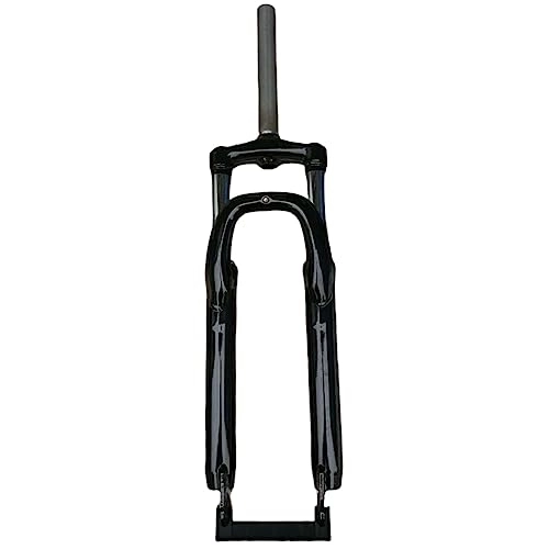 Mountain Bike Fork : 26 Inch Magnesium Alloy Mountain Bike Fork Rebound Adjustment, Air Supension Front Fork 120mm Travel, 9mm Axle, Disc Brake, Manual Lockout, 26inch