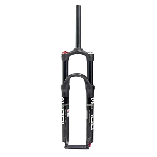 Mountain Bike Fork : aiNPCde MTB Front Fork 26" 27.5 inch 29er Bike Suspension Fork, Alloy Double Air Chamber Shock Absorber for 160-180mm Disc (Size : 27.5 inches)