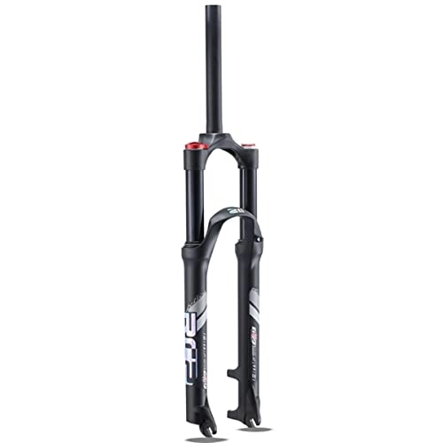 Mountain Bike Fork : Asiacreate MTB Air Fork 26 / 27 / 29 Inch 1-1 / 8 Suspension Fork 100mm Travel Mountain Bike Forks 9mm QR 28.6mm Straight Tube Crown Lockout Bicycle Front Fork (Size : 29'')