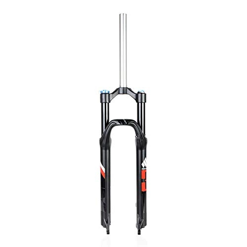 Mountain Bike Fork : Bike Forks Mountain Front Fork 27.5 Inch 29 Inch Air Chamber Fork Bicycle Shock Absorber Front Fork Air Fork Straight Manual Lockout D, 27.5inch