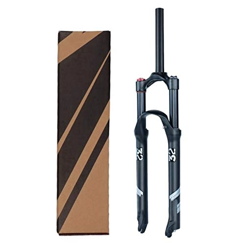 Mountain Bike Fork : Bike Suspension Fork 1-1 / 8", Shoulder Control Fork Mountain Bike Air Fork 26 / 27.5 / 29in Shock Absorber (Size : 27.5inch)