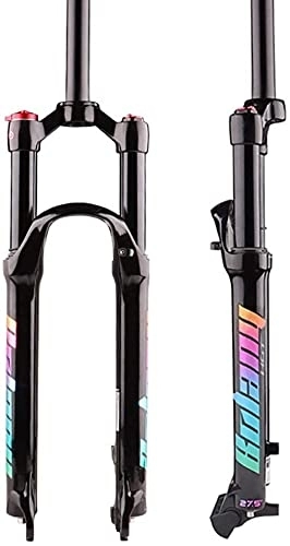 Mountain Bike Fork : Bike Suspension Fork Bicycle Front Fork Bicycle Fork Mountain Bike Front Fork 26 / 27.5 / 29 Inch Mtb Bicycle Magnesium Alloy Suspension Fork Tapered Steerer And Straight Steerer Front Fork Shock Absorber