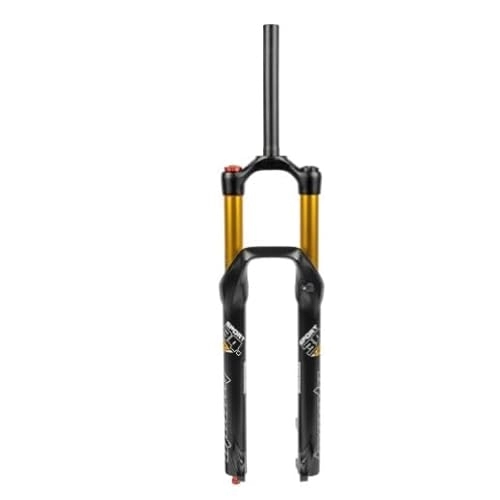 Mountain Bike Fork : Bike Suspension Fork MTB Fork 27.5 / 29 Inch Mountain Bike Air Suspension Fork Travel 160mm 1-1 / 2'' Tapered Fork Rebound Adjustable 9x100mm Boost Disc Brake Manual Lockout (Color : C, Size : 27.5 Inch