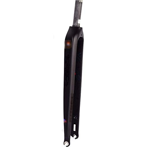 Mountain Bike Fork : CHP Full Carbon Fiber Front Fork, 26 / 27.5 / 29inch Mountain Bike Hard Fork, Ultra-light Disc Brake Design (Size : 27.5inch)