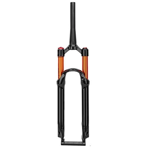 Mountain Bike Fork : DAUERHAFT 27.5in Air MTB Suspension Fork, Bike Front Fork Bicycle Single Air Chamber Front Fork Wire Control Crown Lockout Mountain Bike Forks