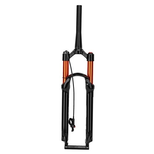 Mountain Bike Fork : Demeras Bicycle Suspension Fork Mountain Bike Front Fork Bicycle Single Air Chamber Front Fork for 27.5in Bike