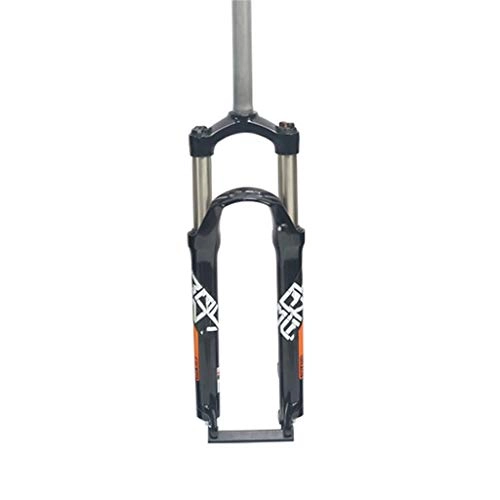 Mountain Bike Fork : Fork ZZQ- Bike 26 Inches MTB Bike Suspension Shoulder Control For Cushioned Wheels Mechanical Strong Structure Bike Accessories