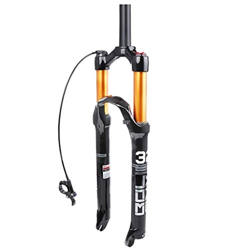 Mountain Bike Fork : Forks- For Cushioned Wheels Magnesium Alloy MTB Bike Suspension Strong Structure Air Bike Accessories Black 26 / 27.5 / 29 Inches