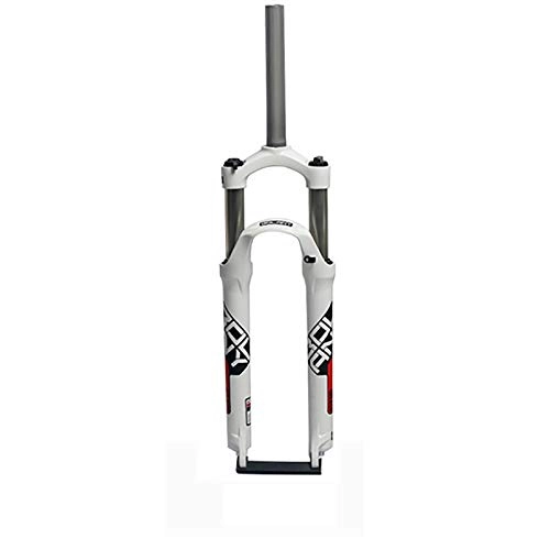 Mountain Bike Fork : FullSuspension Mountain Bike Fork 26 27.5 29 inch, Straight Tube, Ultralight Bicycle Suspension Front Forks Disc Brake Fit XC / AM / FR Cycling B, 26inch