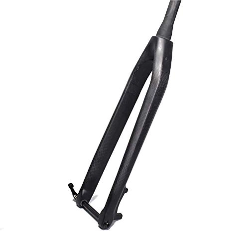 Mountain Bike Fork : FWC 26 / 27.5 / 29 Inch Bicycle Fork, Mountain Bike Fork Straight Tube 28.6Mm * 300Mm / Open Gear 100 * 15Mm / Standard 1.5 Inch Spinal Canal / Disc Brake Design