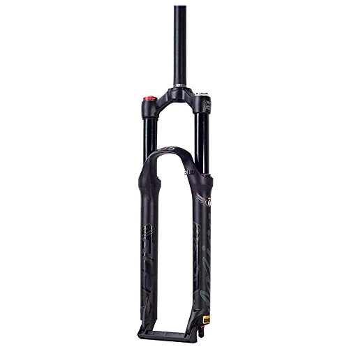 Mountain Bike Fork : FWC 27.5 Inch Bicycle Fork, Mtb Forks Shoulder Control / Straight Tube / Upright Tube Outer Diameter 28.6 Mm / Shaft Tube Length 250 Mm / Stroke 130 Mm / Open Gear 100 Mm