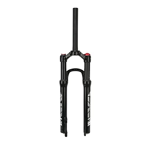 Mountain Bike Fork : GisooM Mountain Bike Front Fork, 26 Inch Bike Suspension Fork Bike Front Fork Straight Steerer Manual Lockout Black Tube