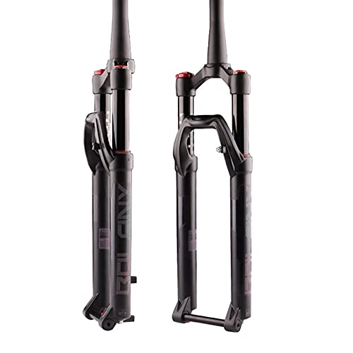 Mountain Bike Fork : GLYIG Mountain Bicycle Suspension Forks, 27.5 / 29 Inch MTB Bike Front Fork, Ultralight Bicycle Suspension Front Forks, Mountain Bike Fork For Bicycle Air Fork Accessories (Size : 27.5)