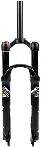 Mountain Bike Fork : HAO KEAI MTB Bicycle Suspension Fork 26 27.5 29 In Bicycle Fork MTB Bike Suspension Fork 1-1 / 8" Steerer Air Shock HL / RL 100mm Travel QR For Disc Brake Bike (Color : Black Manual, Size : 29in)