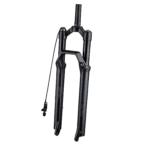 Mountain Bike Fork : Harilla Mountain Bike Front Fork, Bicycle Shock Absorber, Front Fork, Damping Adjust, Bike Air Fork, Bicycle Forks for Riding Biking, Supplies, Line Control, 29inch Straight
