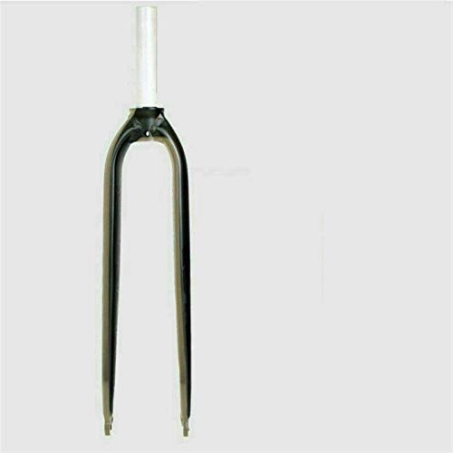 Mountain Bike Fork : HaushaltKuche Bicycle fork 26 / 27.5 / 29" Carbon / Aluminum Fork 1-1 / 8 Threadless Disc Brake MTB Bike Rigid Fork brake forks (Color : 29 inch black)