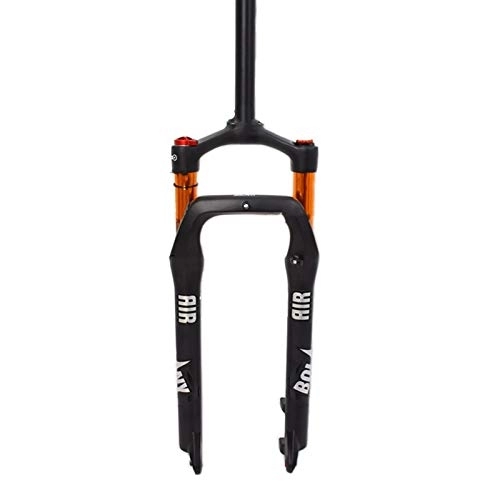 Mountain Bike Fork : HaushaltKuche Bicycle fork 26 * 4.0" Fat Bike Suspension Fork 135mm MTB Snow Beach Bicycle Air Forks 120mm Travel 1-1 / 8 Threadless Supention Fork (Color : 26 inch)