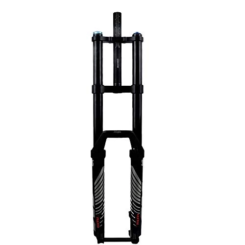 Mountain Bike Fork : HHHKKK MTB Bike Suspension Fork Bike Oil Spring Suspension Forks, Double Shoulder Pneumatic Fork, MTB XC AM Fork, Damping Adjustment Fork, Ultra-Light Magnesium Alloy