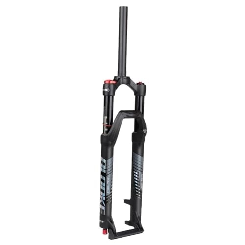 Mountain Bike Fork : HIMALO 26 27.5 Mountain Bike Suspension Fork Travel 120mm MTB Air Fork 1-1 / 8" Straight Disc Brake Fork Rebound Adjustable Manual Lockout QR 9x100mm (Size : 27.5'')