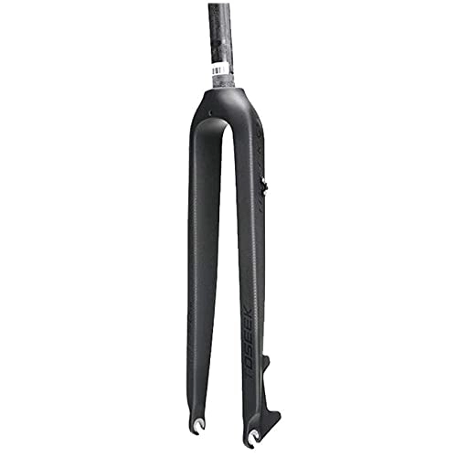 Mountain Bike Fork : HJXX MTB fork, Suspension fork, Bicycle suspension fork, Bike front fork, Bicycle fork Tapered Rigid Rigid fork for disc brake 3K carbon & 7005 aluminum travel 100mm