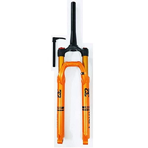 Mountain Bike Fork : HUANGB Bicycle Suspension Fork 26 / 27.5 / 29inch Mountain Bike Air Fork Suspension Shoulder Control Travel: 100mm, B-27.5inch