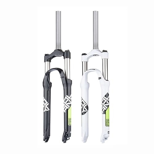 Mountain Bike Fork : JAYWIS Bicycle Shock-absorbing Front Fork, Mountain Bike Suspension Fork, 26 27.5 29 Inches, Mechanical Fork, Shoulder Control Manual Lock, 29inch, Black