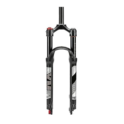 Mountain Bike Fork : JAYWIS Bicycle Suspension Fork, Mountain Bike Suspension Fork, 26 / 27.5 / 29 Inch Aluminum-magnesium Alloy, Straight Tube Air Fork, 26