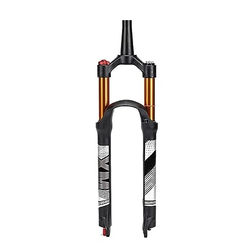 Mountain Bike Fork : JAYWIS Bicycle Suspension Fork, Mountain Bike Suspension Fork, 26 / 27.5 / 29 Inch Aluminum-magnesium Alloy, Tapered Tube Air Fork, 26