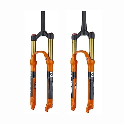Mountain Bike Fork : JAYWIS Bicycle Suspension Front Fork, Mountain Bike Air Pressure Shock Fork, 26 / 27.5 / 29 Inch Shoulder Control, Straight Tube / taper Tube, Straight29