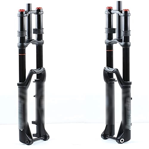 Mountain Bike Fork : juqingshanghang1 Cycling Equipment Mountain Bike Front Fork Downhill Front Fork Soft Tail Suspension Air Pressure Front Fork 110MM*20MM for bike